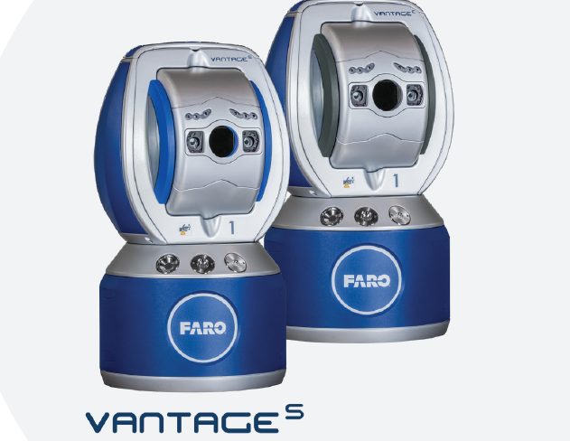 鴻順使用的 FARO Vantage 系列 3D 雷射追蹤儀