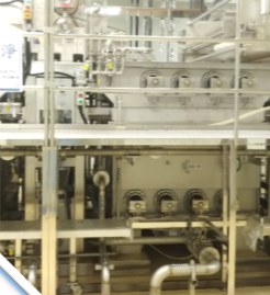 隔離膜含浸與浸染製程設備的多段槽體與管路配置